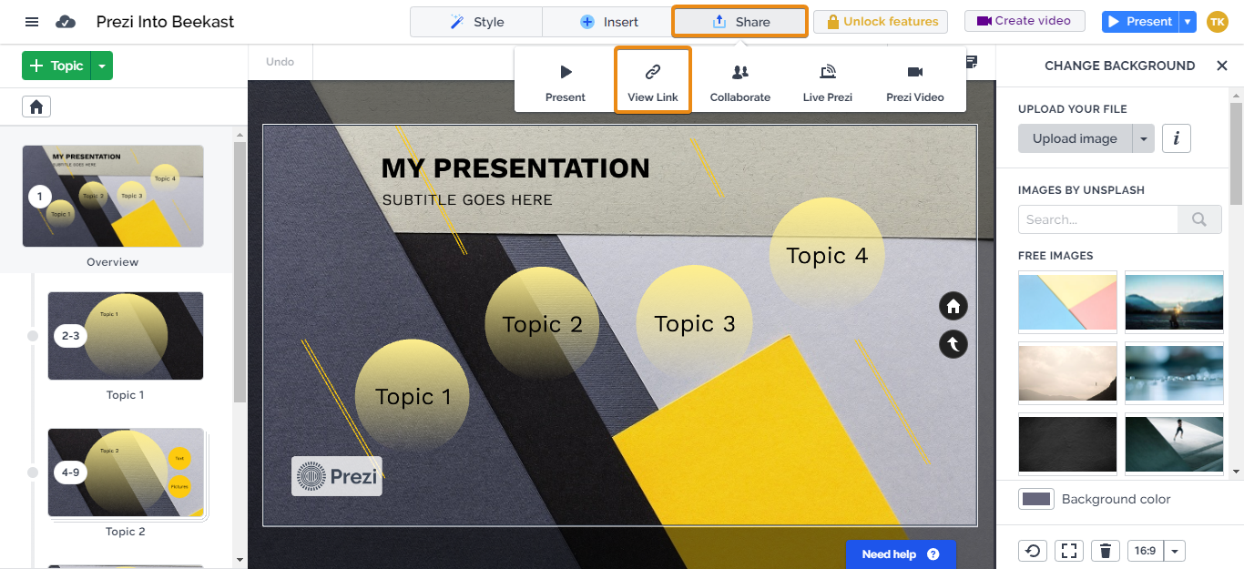 How To Integrate A Prezi/Genially Presentation?